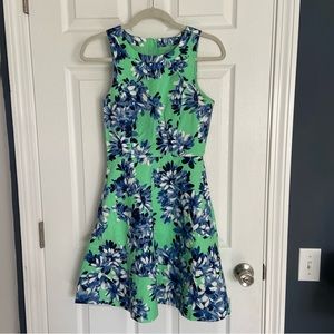 J Crew floral dress with pockets